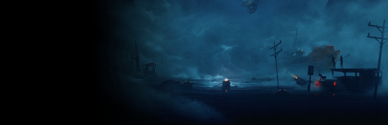 REANIMAL Preorder artwork showing co-op horror game characters and atmospheric environment from Tarsier Studios